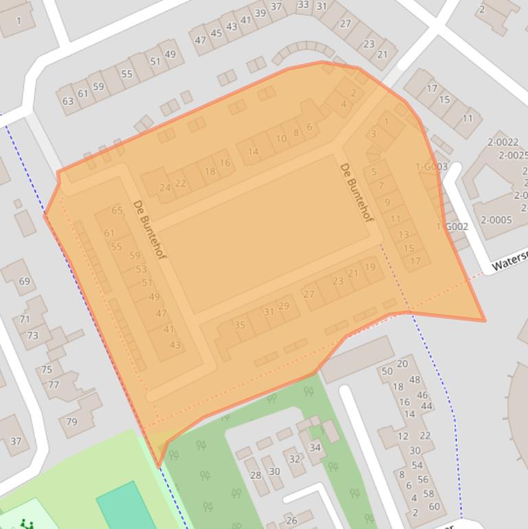 Kaart van postcodegebied 8071TR.