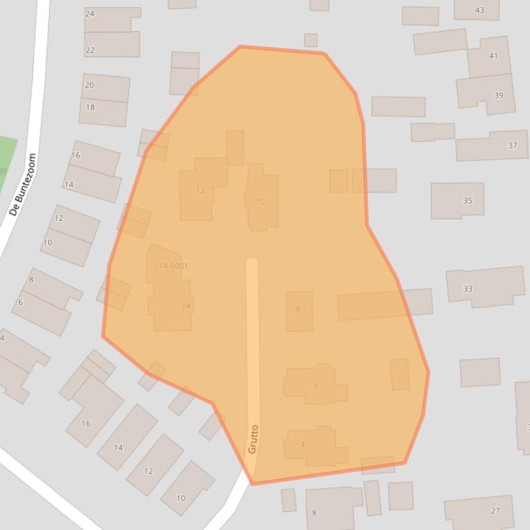 Kaart van postcodegebied 8071TX.