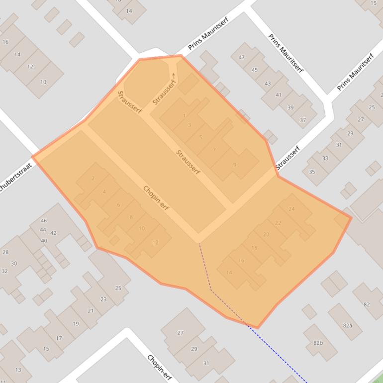 Kaart van postcodegebied 8071VC.