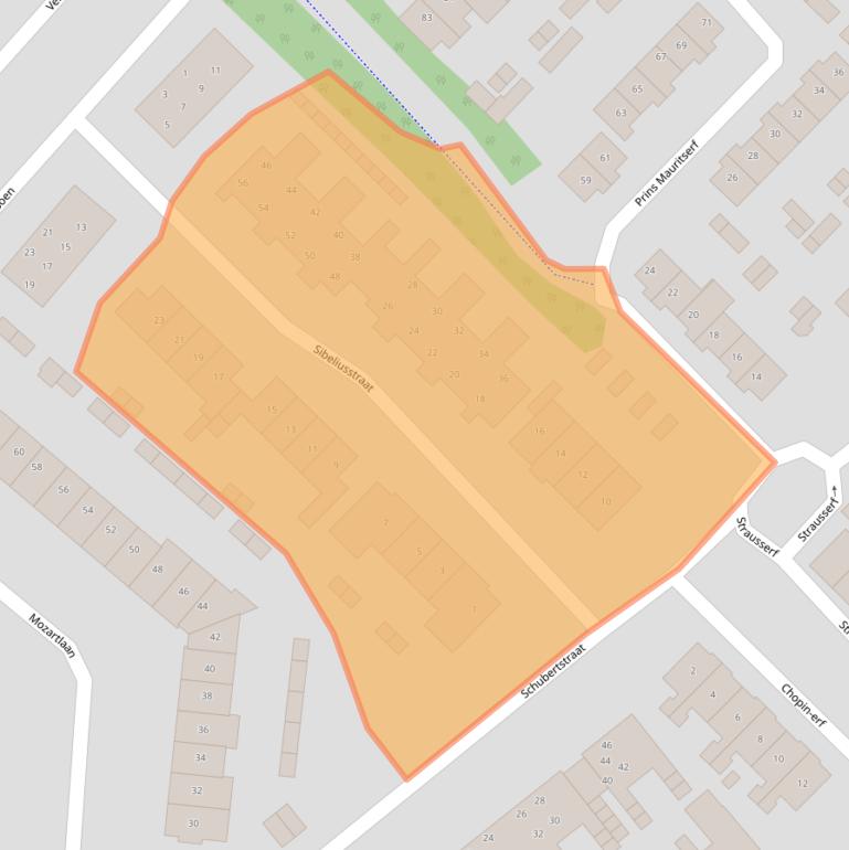 Kaart van postcodegebied 8071VD.