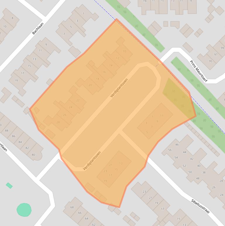 Kaart van postcodegebied 8071VE.