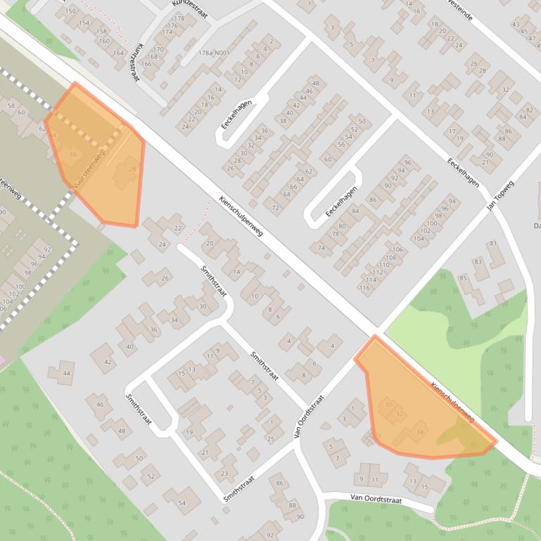 Kaart van postcodegebied 8071ZK.