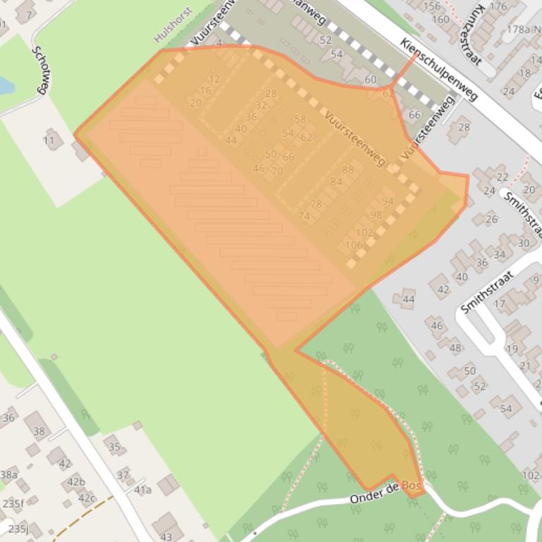 Kaart van postcodegebied 8071ZZ.