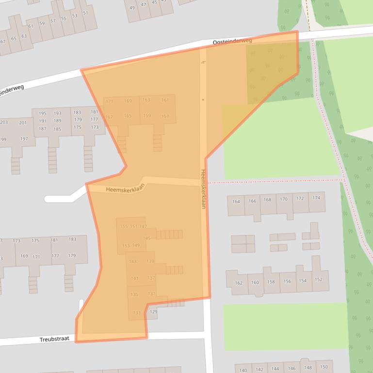 Kaart van postcodegebied 8072AD.