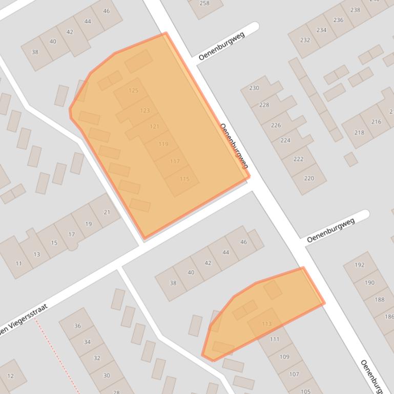 Kaart van postcodegebied 8072GK.