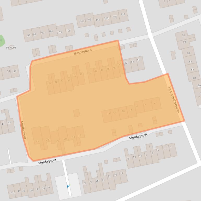 Kaart van postcodegebied 8072JJ.