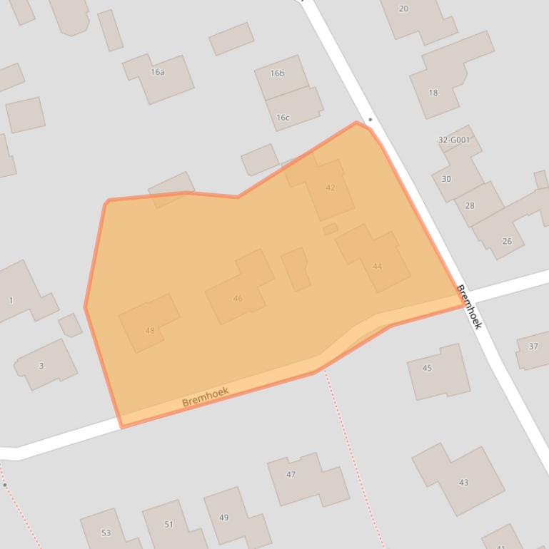 Kaart van postcodegebied 8072KA.