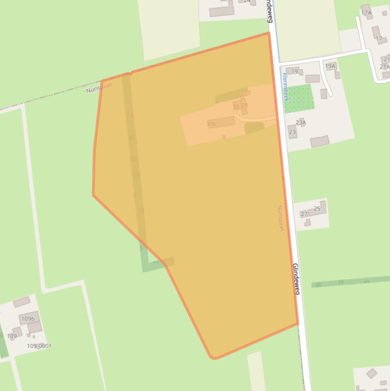 Kaart van postcodegebied 8072PH.