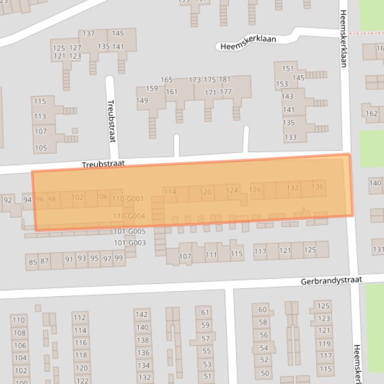 Kaart van postcodegebied 8072WL.