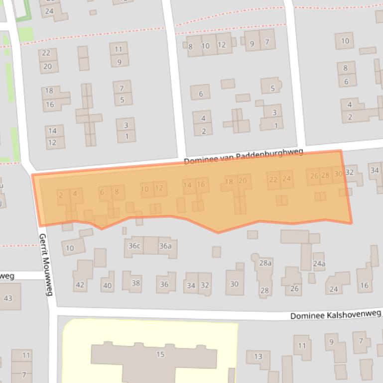 Kaart van postcodegebied 8075AL.