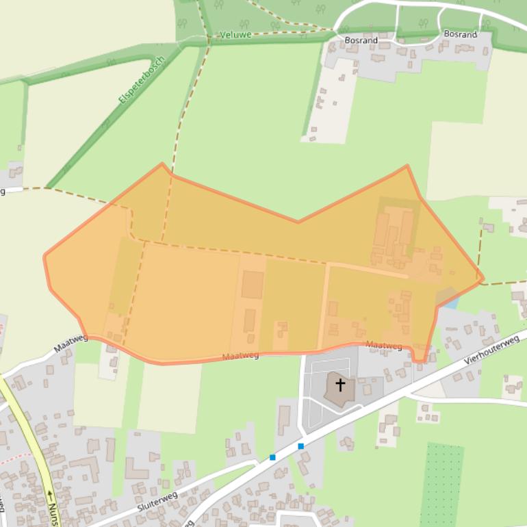 Kaart van postcodegebied 8075BD.