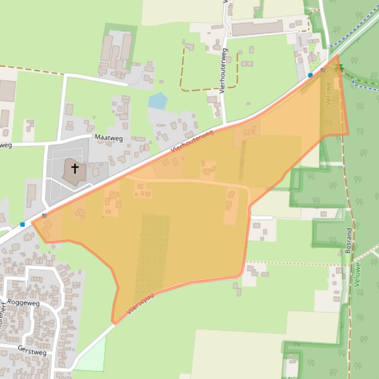 Kaart van postcodegebied 8075BK.