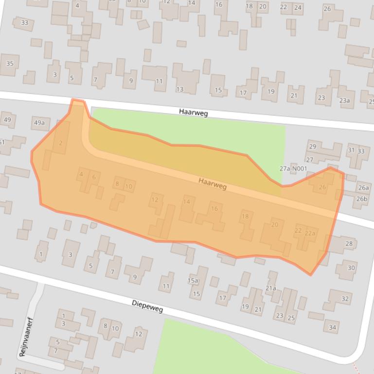 Kaart van postcodegebied 8075CB.