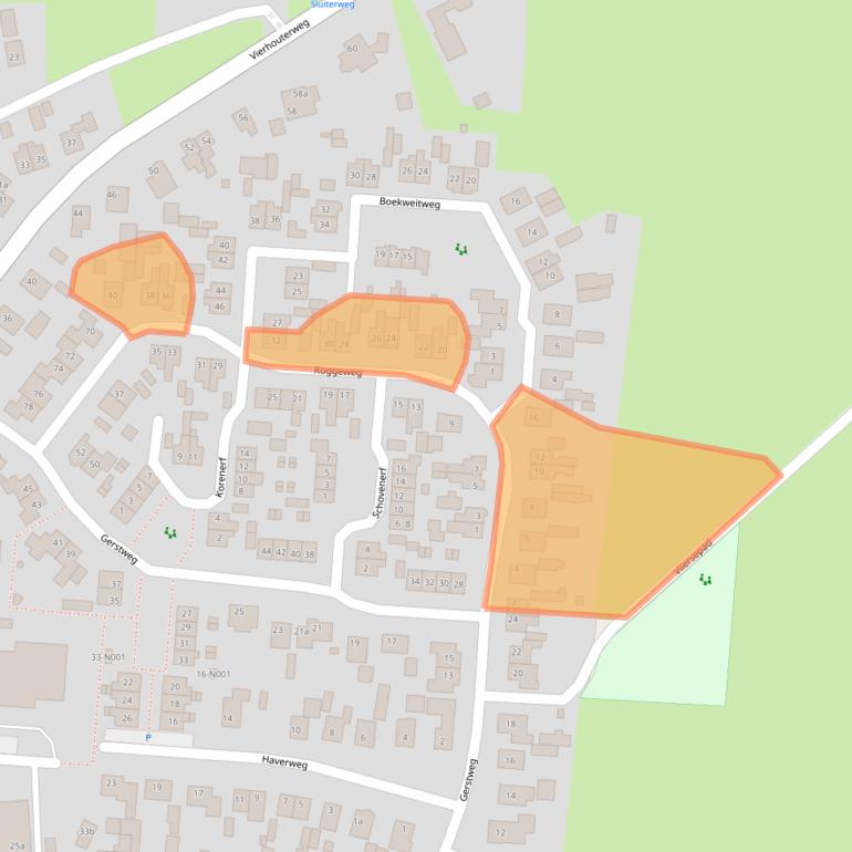 Kaart van postcodegebied 8075CV.