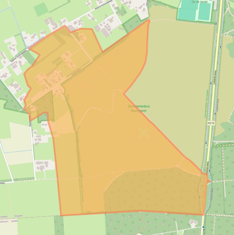 Kaart van postcodegebied 8075PD.