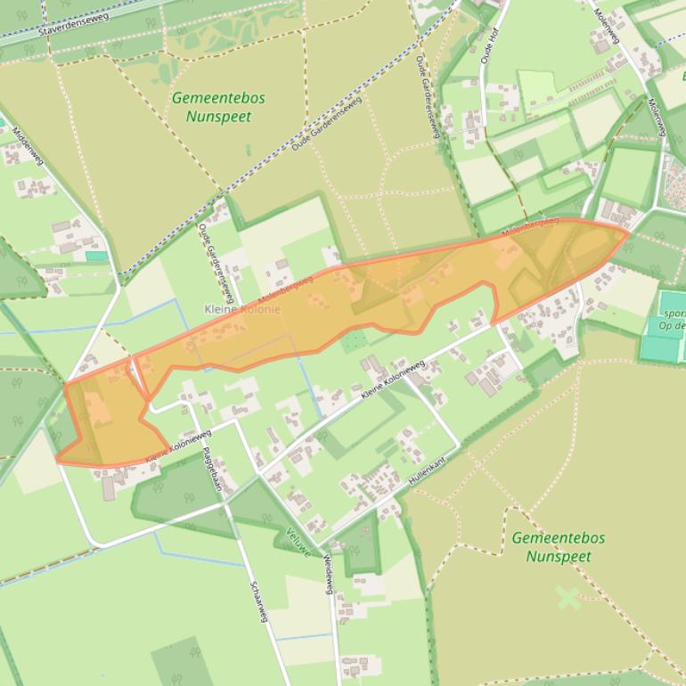 Kaart van postcodegebied 8075PH.