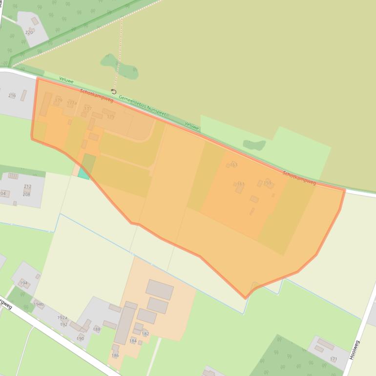 Kaart van postcodegebied 8075RD.