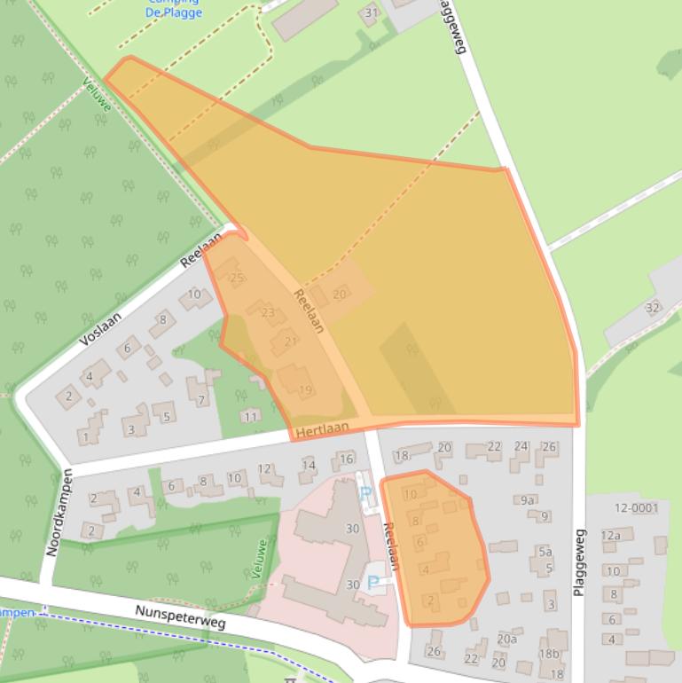 Kaart van postcodegebied 8076PK.