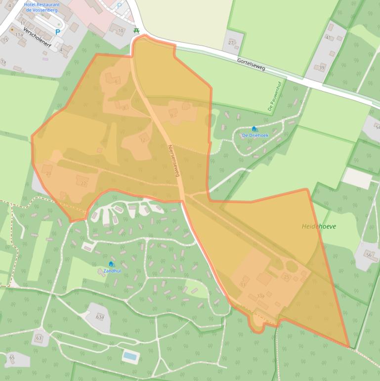 Kaart van postcodegebied 8076PW.