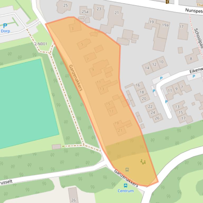 Kaart van postcodegebied 8076PX.