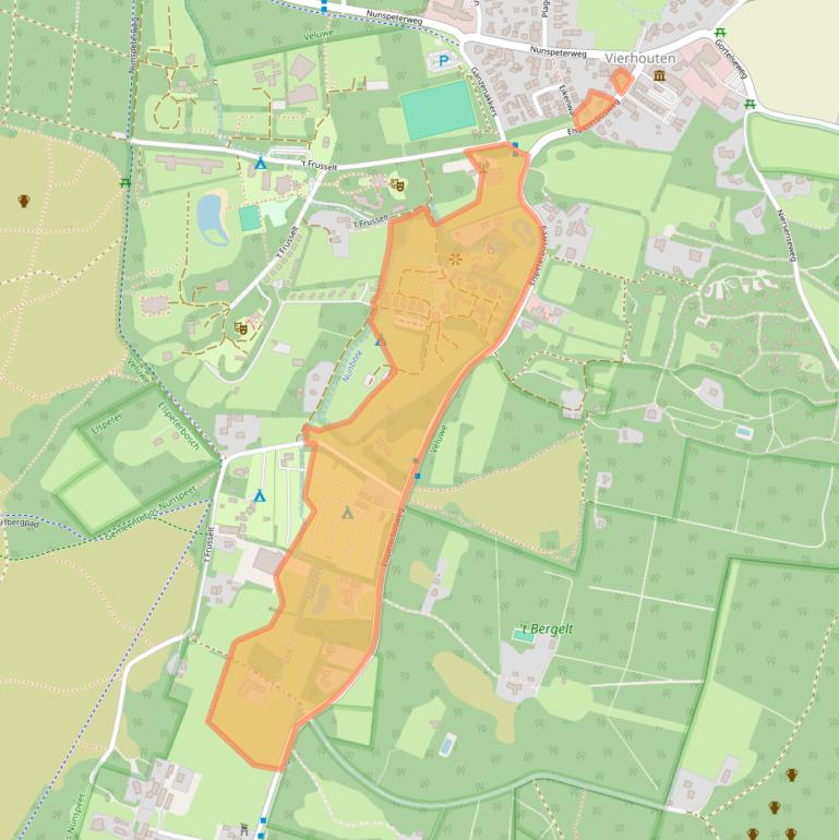Kaart van postcodegebied 8076RC.
