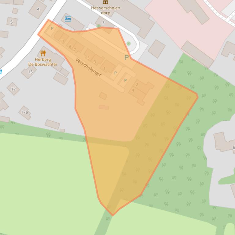 Kaart van postcodegebied 8076RJ.