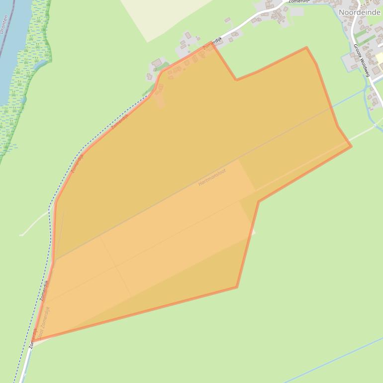 Kaart van postcodegebied 8079TC.