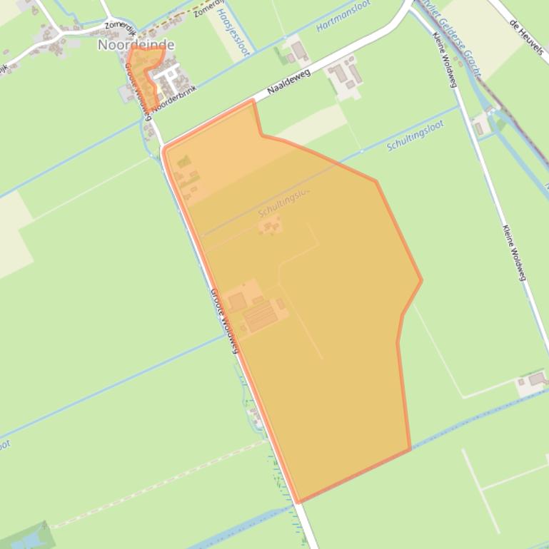 Kaart van postcodegebied 8079TG.