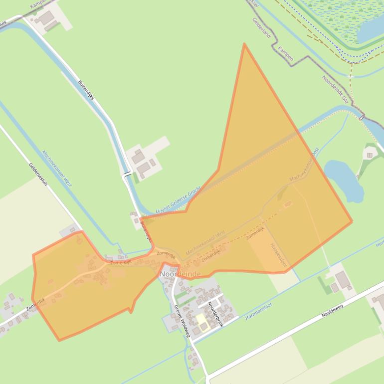 Kaart van postcodegebied 8079TL.