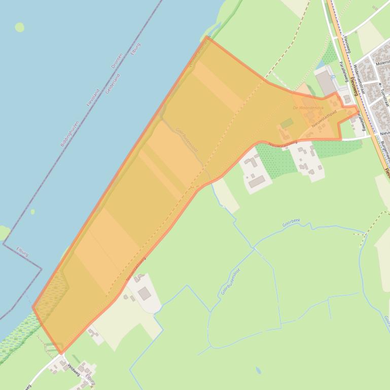 Kaart van postcodegebied 8081AC.