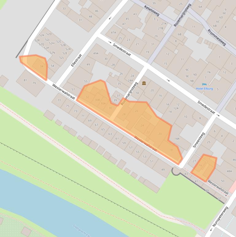 Kaart van postcodegebied 8081CC.