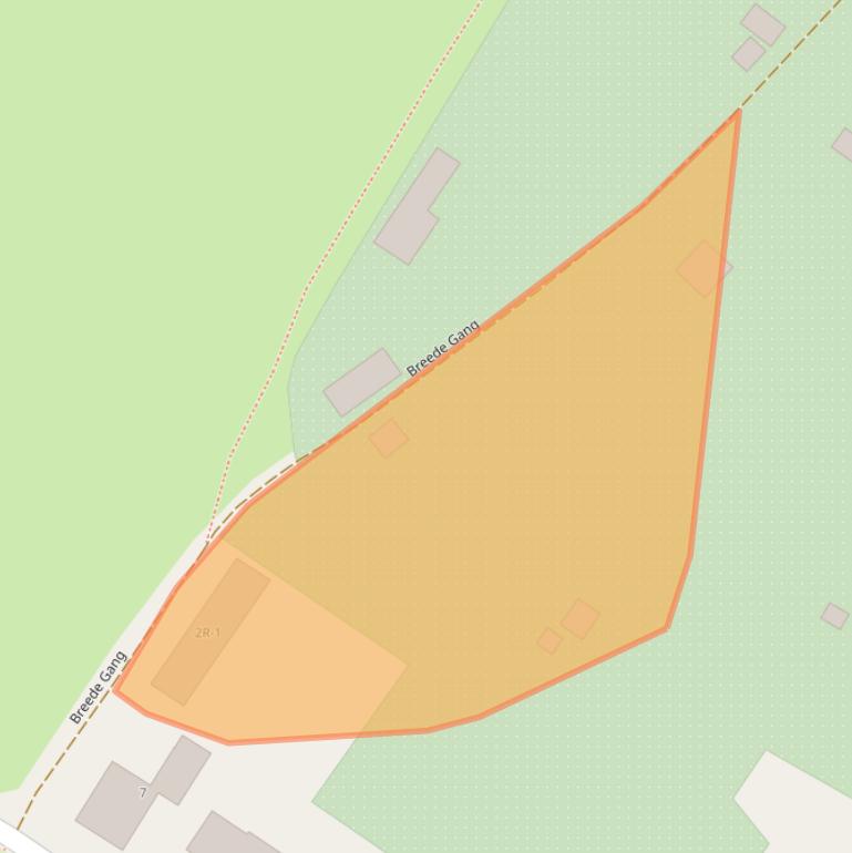 Kaart van postcodegebied 8081EW.