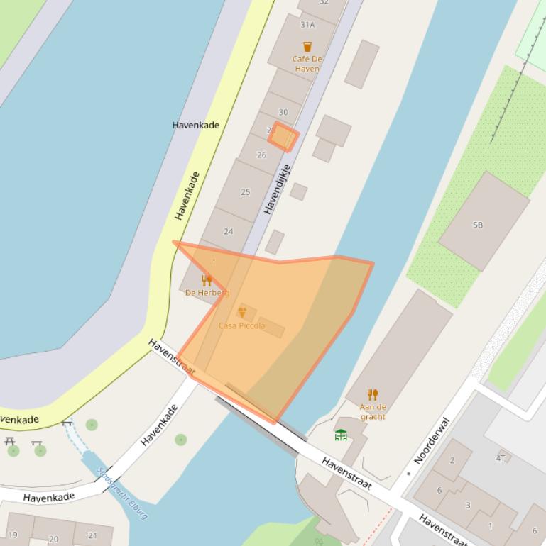 Kaart van postcodegebied 8081GT.