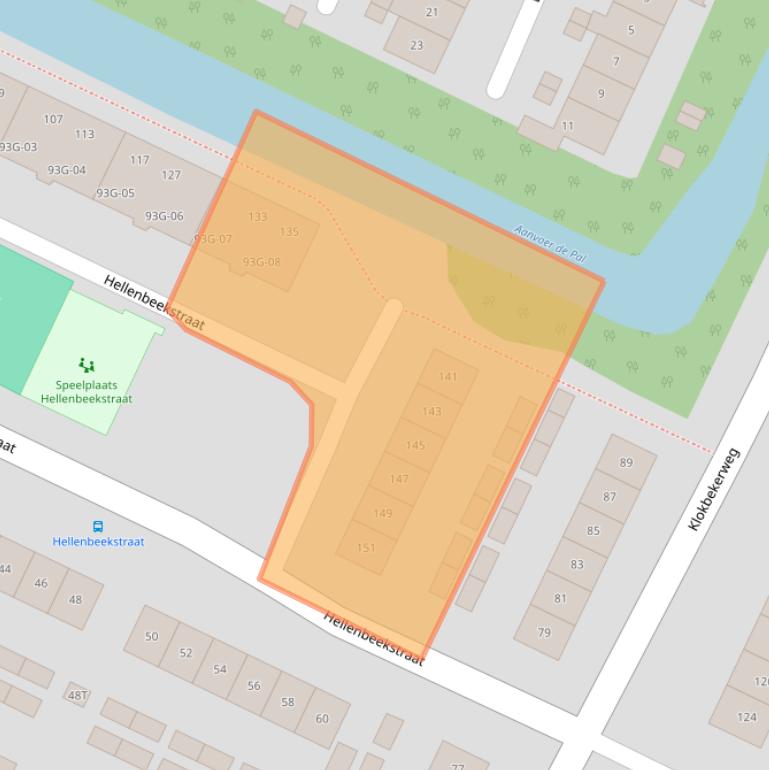 Kaart van postcodegebied 8081HT.