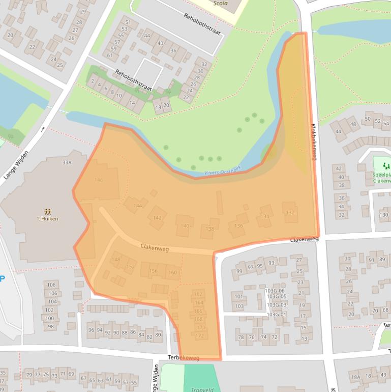 Kaart van postcodegebied 8081LZ.