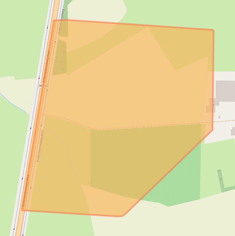 Kaart van postcodegebied 8081PC.