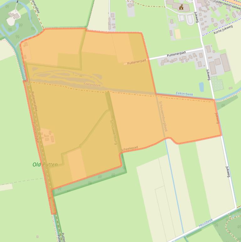 Kaart van postcodegebied 8081RA.