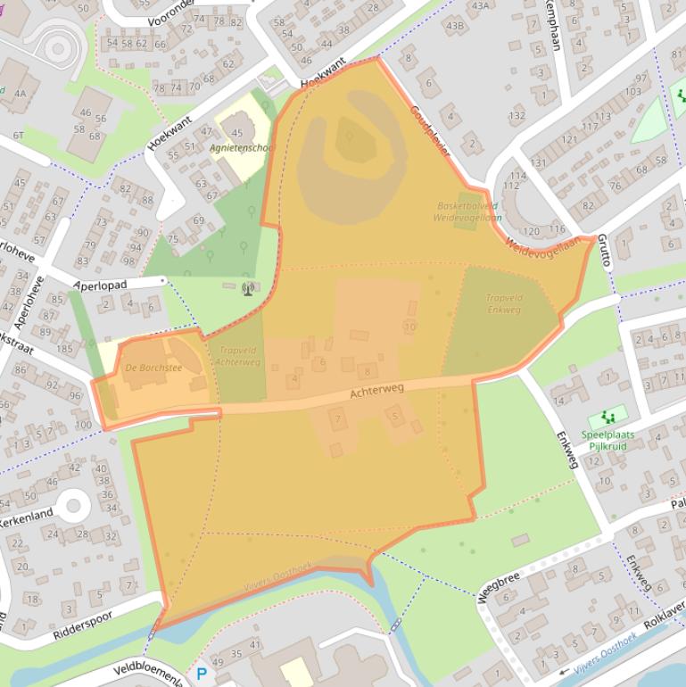 Kaart van postcodegebied 8081RV.