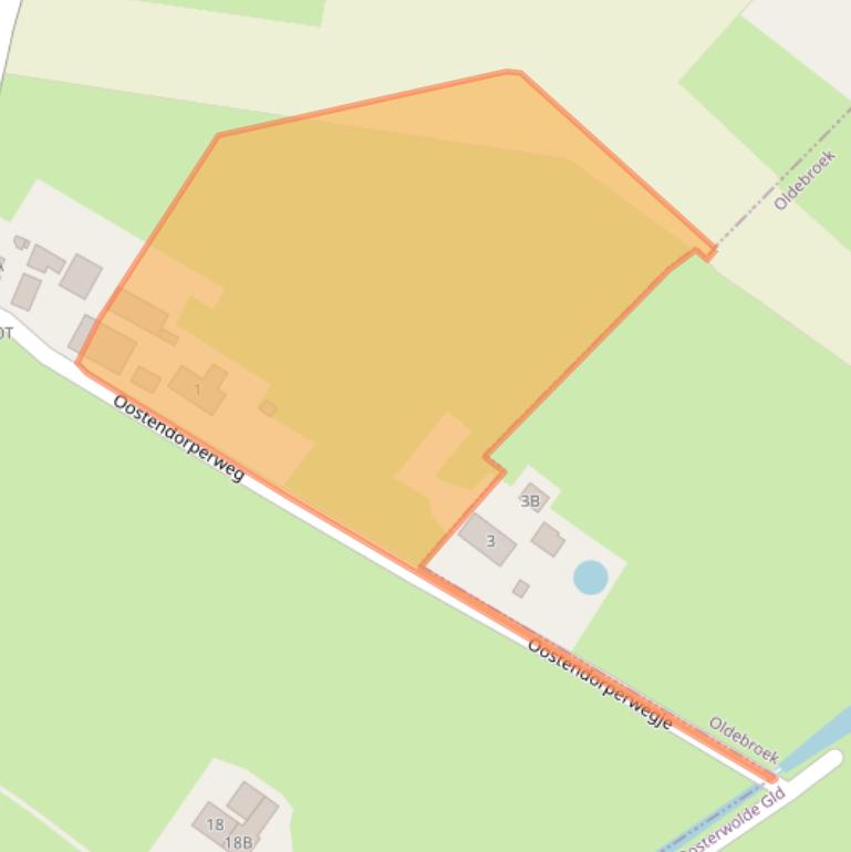 Kaart van postcodegebied 8081RW.