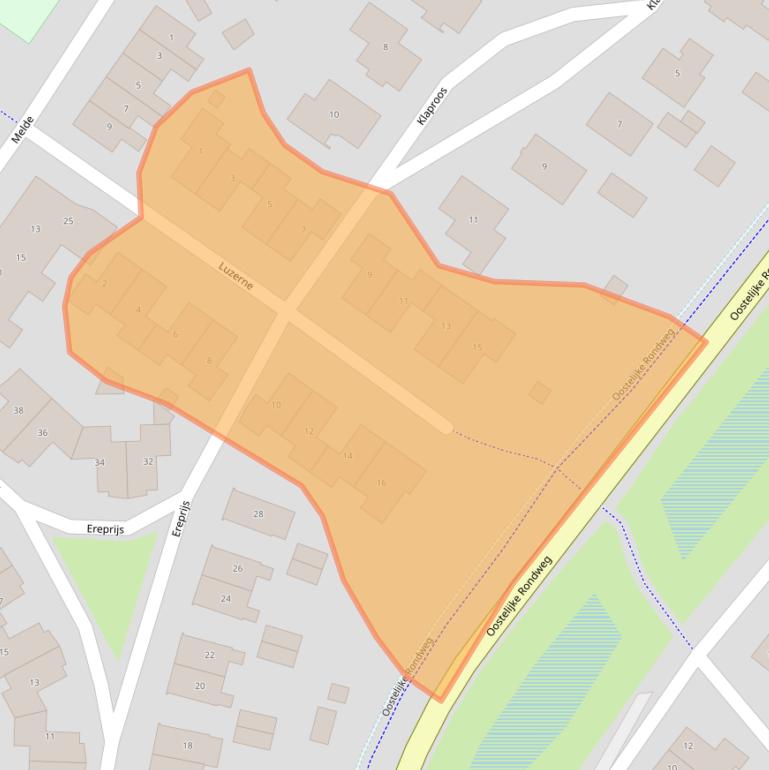 Kaart van postcodegebied 8081SR.