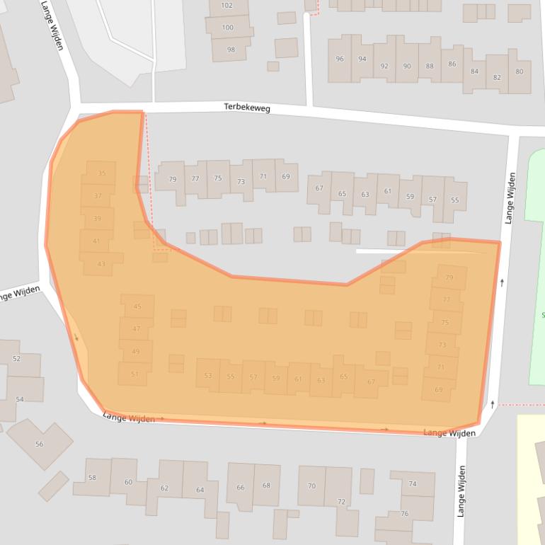 Kaart van postcodegebied 8081VG.