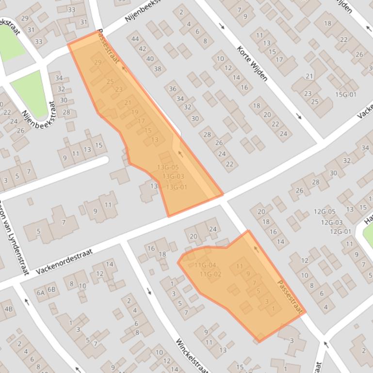 Kaart van postcodegebied 8081VH.