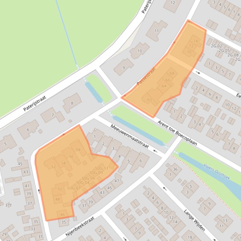 Kaart van postcodegebied 8081VL.