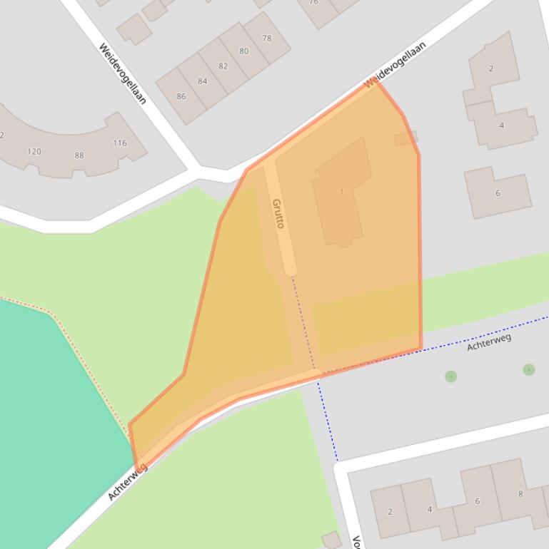 Kaart van postcodegebied 8081ZG.