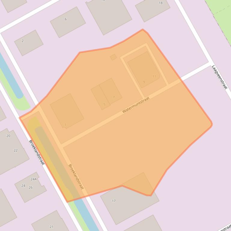 Kaart van postcodegebied 8082AH.