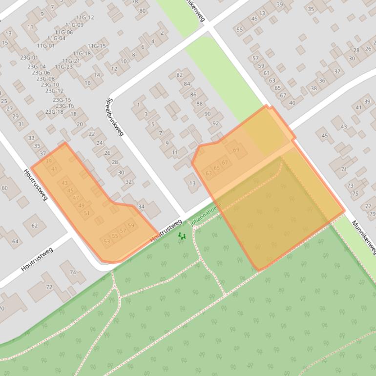 Kaart van postcodegebied 8084CC.