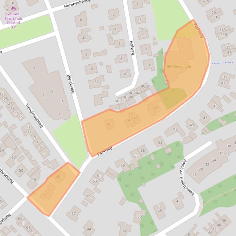 Kaart van postcodegebied 8084GK.