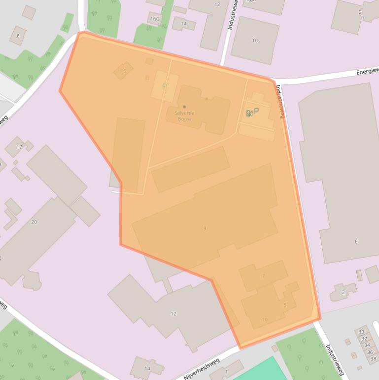 Kaart van postcodegebied 8084GS.