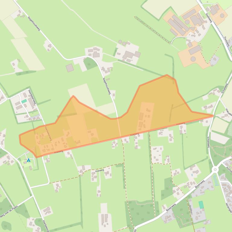 Kaart van postcodegebied 8084PP.