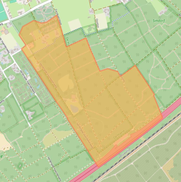 Kaart van postcodegebied 8084PV.